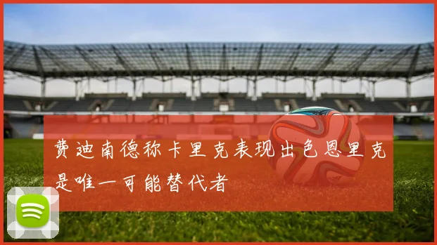 费迪南德称卡里克表现出色恩里克是唯一可能替代者